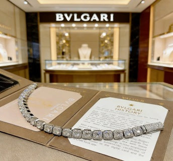 Bvlgari Serpenti Diamond Tennis Bracelet – Timeless Luxury Jewelry