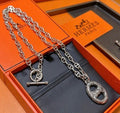 Hermès Heritage Horse Medallion Chain Necklace
