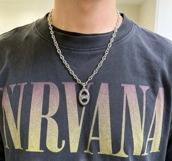Hermès Heritage Horse Medallion Chain Necklace