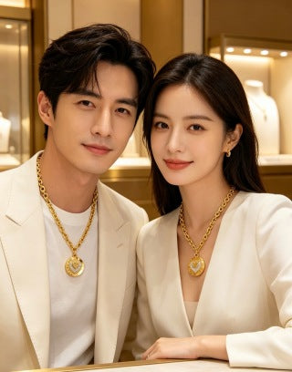 Bvlgari Gold Medallion Statement Necklace – Elegant Luxury Jewelry