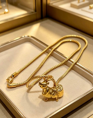 Bvlgari Rose Gold Diamond Medallion Pendant Necklace – Elegant Luxury Jewelry