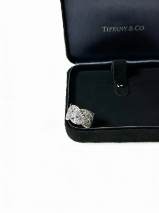 Tiffany Diamond Butterfly Ring – Elegant Pavé Diamond Statement Ring
