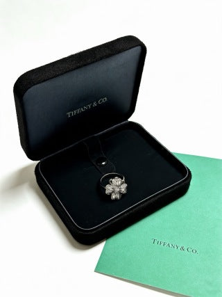 Tiffany Victoria Diamond Flower Ring in Platinum – Elegant Floral Luxury Jewelry