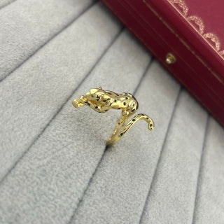 CARTIER Valoria Panther Sculpted Earrings