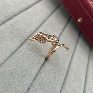 CARTIER Valoria Panther Sculpted Earrings