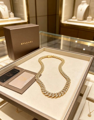 Bvlgari Serpenti Gold Chain Necklace – Elegant Luxury Jewelry