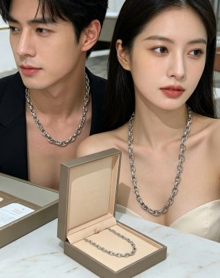 Bvlgari Icon Chain Silver Necklace – Elegant Luxury Jewelry