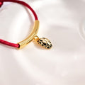 BVLGARI Red Cord Bracelet