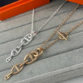 Hermès Equestrian Link Chain Necklace