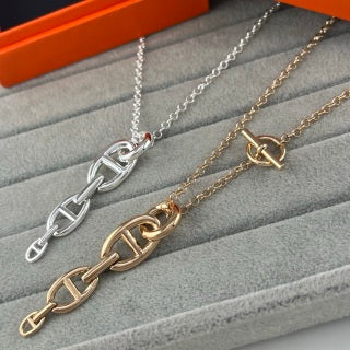 Hermès Equestrian Link Chain Necklace