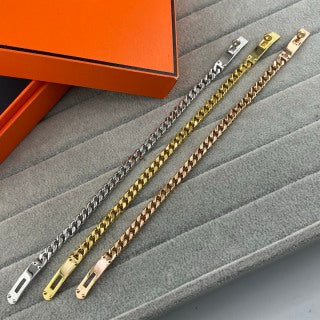 Hermès Signature Link H Clasp Bracelet