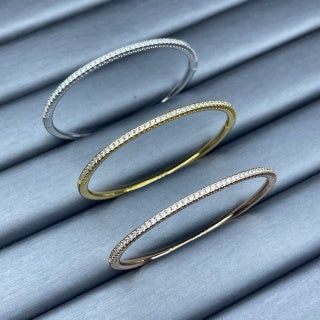 CARTIER Luminelle Pavé Open Bangle