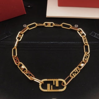 FENDI O’Lock Signature Link Chain Bracelet