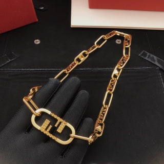 FENDI O’Lock Signature Link Chain Bracelet