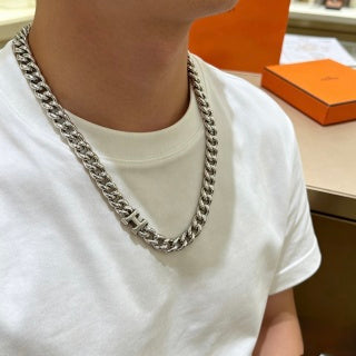 Hermès Iconic H Link Chain Necklace