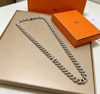 Hermès Iconic H Link Chain Necklace