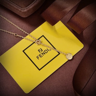 FENDI Peekaboo Miniature Bag Pendant Necklace