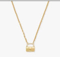 FENDI Peekaboo Miniature Bag Pendant Necklace