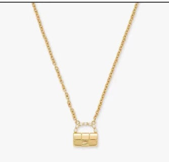 FENDI Peekaboo Miniature Bag Pendant Necklace