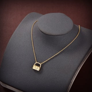 FENDI Peekaboo Miniature Bag Pendant Necklace