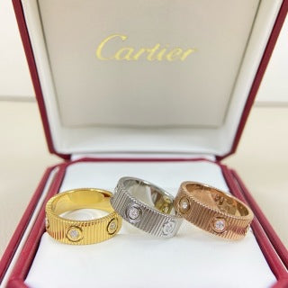 CARTIER Avelisse Trio Screw Ring