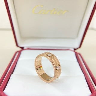 CARTIER Avelisse Trio Screw Ring