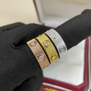 CARTIER Avelisse Trio Screw Ring
