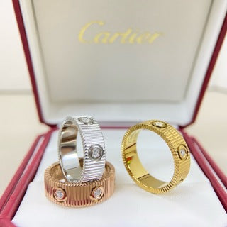 CARTIER Avelisse Trio Screw Ring