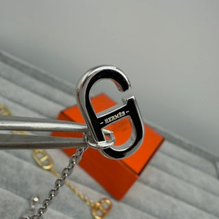 Hermès H Link Cascade Chain Bracelet