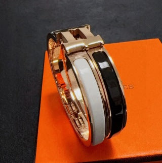Hermès Medium H Link Double Wrap Bracelet