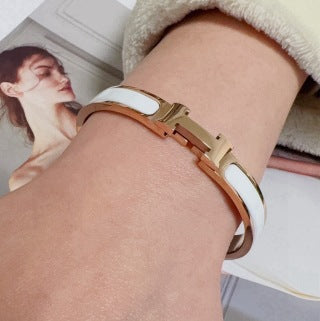 Hermès Medium H Link Double Wrap Bracelet