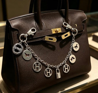 Hermès Signature H Charm Chain Necklace